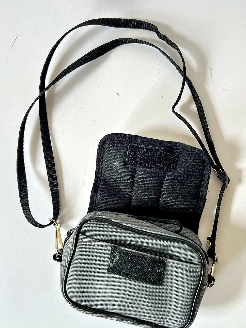Vintage Ansco disc HR 15 Film Camera with Case in Black & Gray